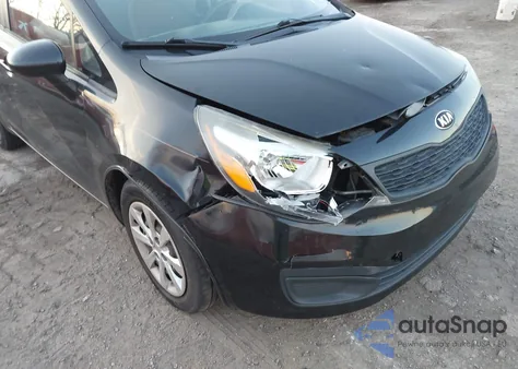 2014 Kia Rio Lx из США, поврежденный, VIN KNADM4A30E6385633